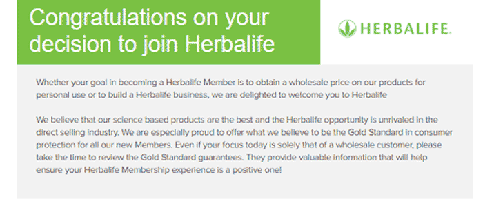 Create an account on MyHerbalife Zambia